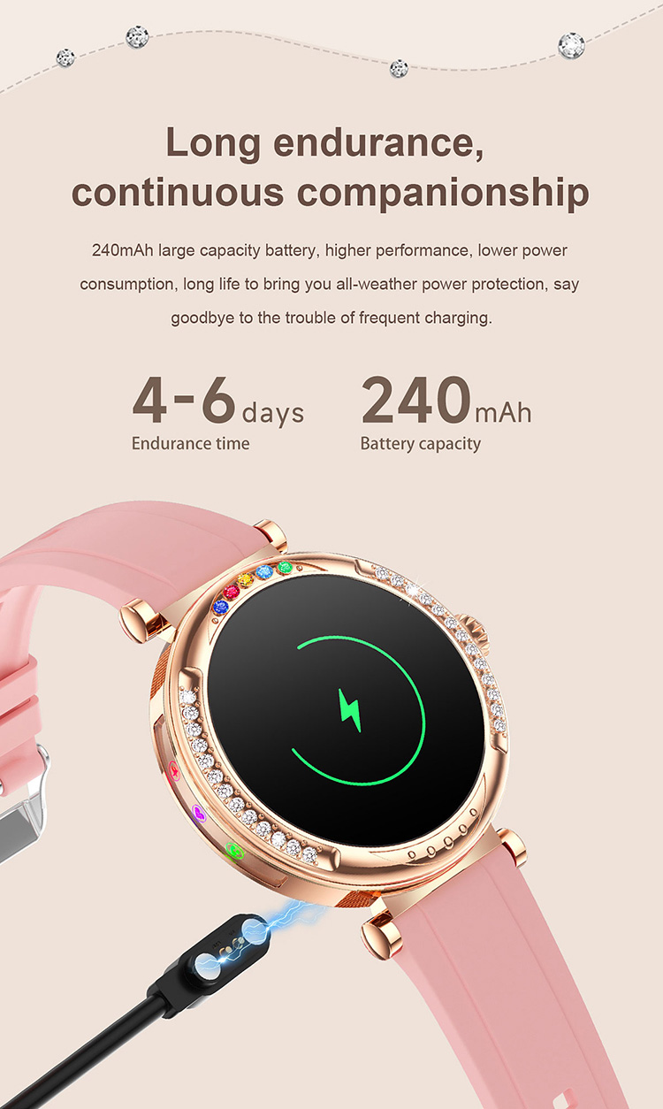 CF33 Large Capacity Battery Smartwatch